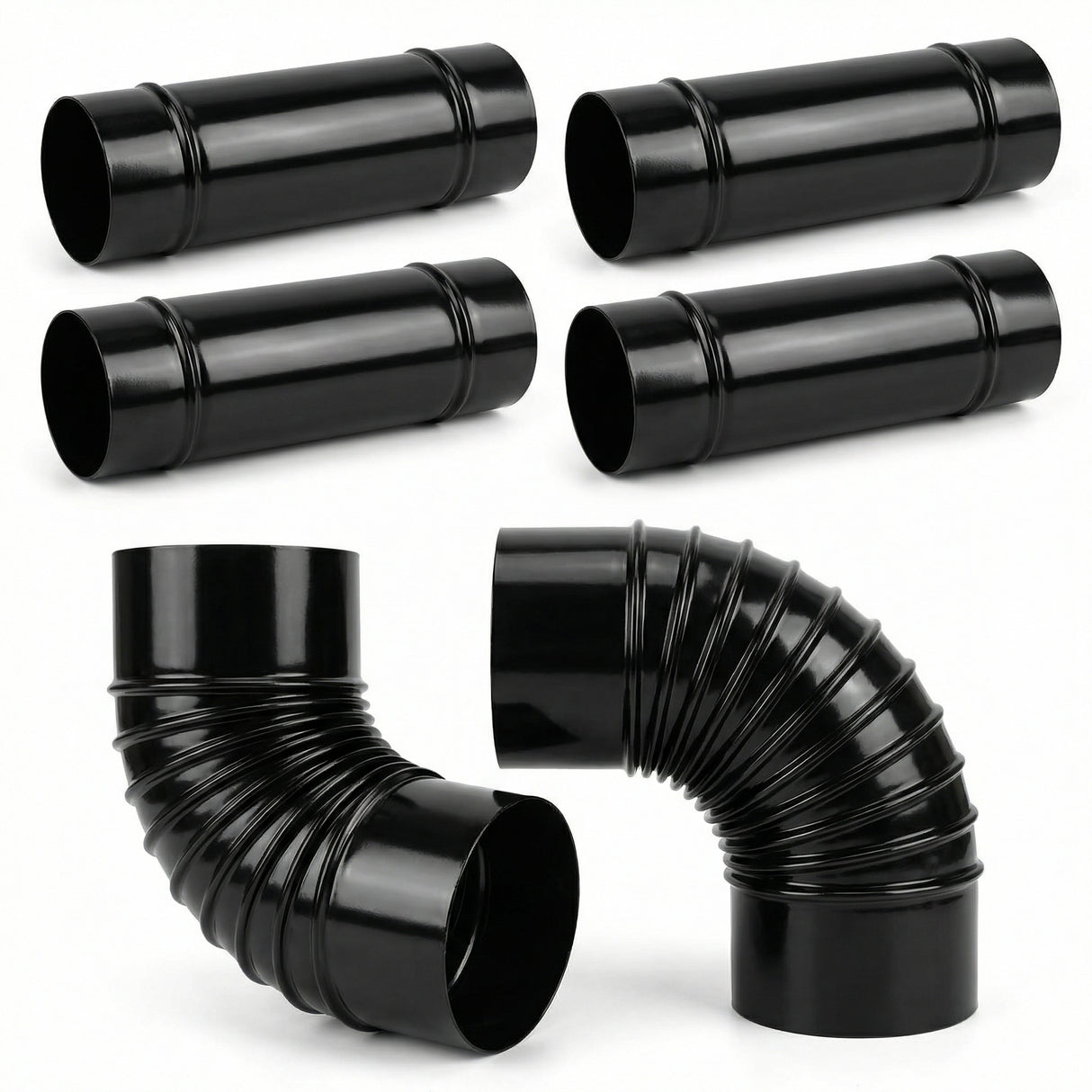 Stovepipe Expansion Sets for Trailblazer Cookstove (2 Elbows 4 Straight Pipe)