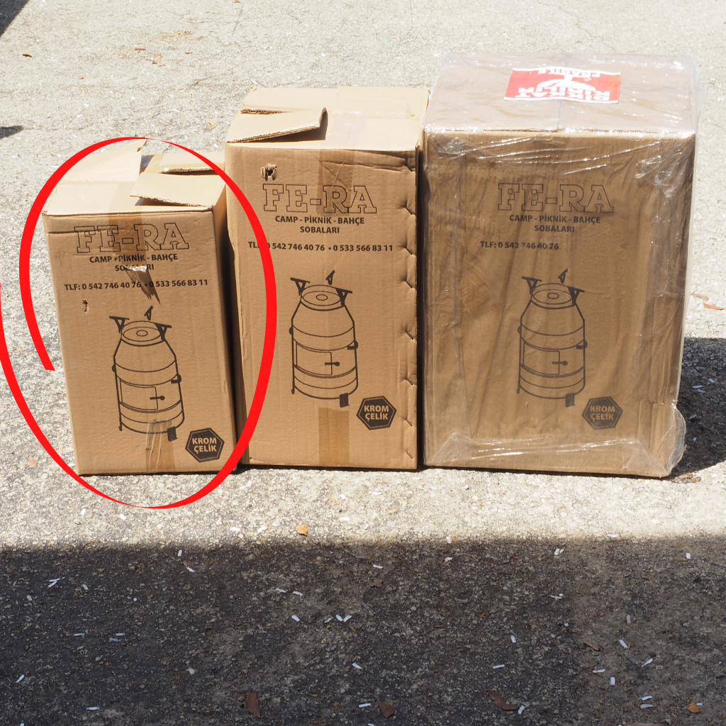 Rocket Stove From Turkey - Small