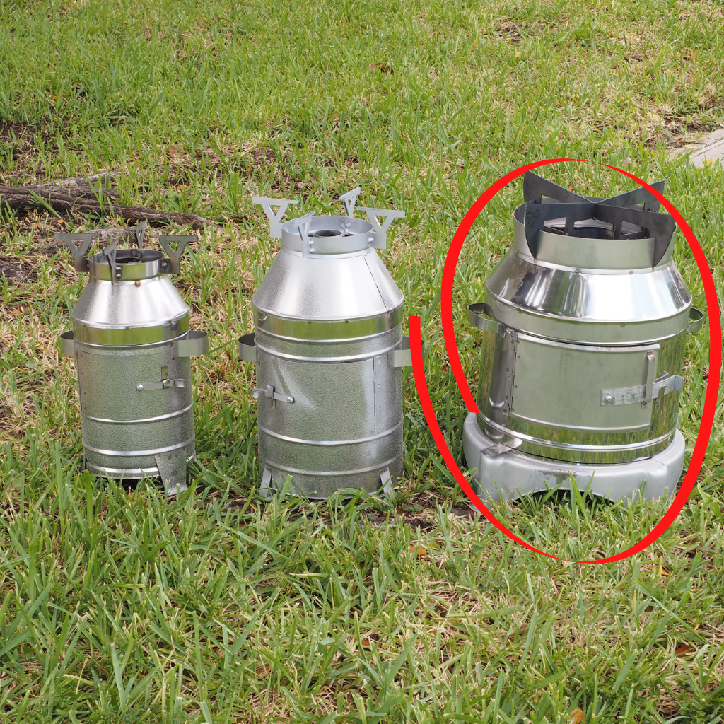 Vortex Rocket Stove - Base Camp (Large) | Off-Grid Cooking | Survival | Prepper StoveCamping | RV |