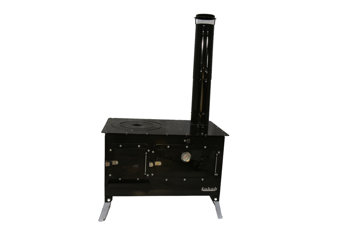 Trailblazer Wood Cookstove from Stonehouse Forge - Outdoor Cooking, Tent Stove, Small Homes, Wall Tents