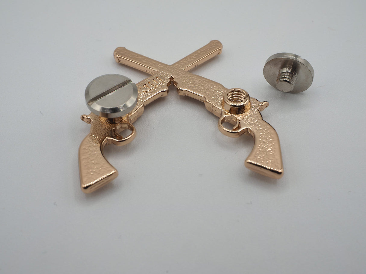 1851 Navy Revolver Lepel/Hat Pin - Gold - Screw Back