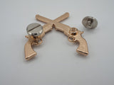 1851 Navy Revolver Lepel/Hat Pin - Gold - Screw Back