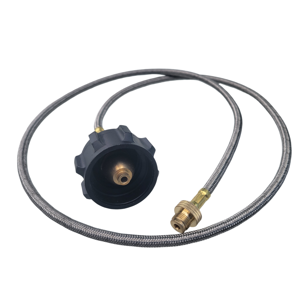 20Lb. Propane Tank Adapter to High Pressure Butane/Propane Cylinder