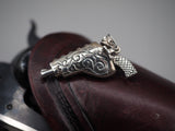 Holstered Gun Necklace Pendent