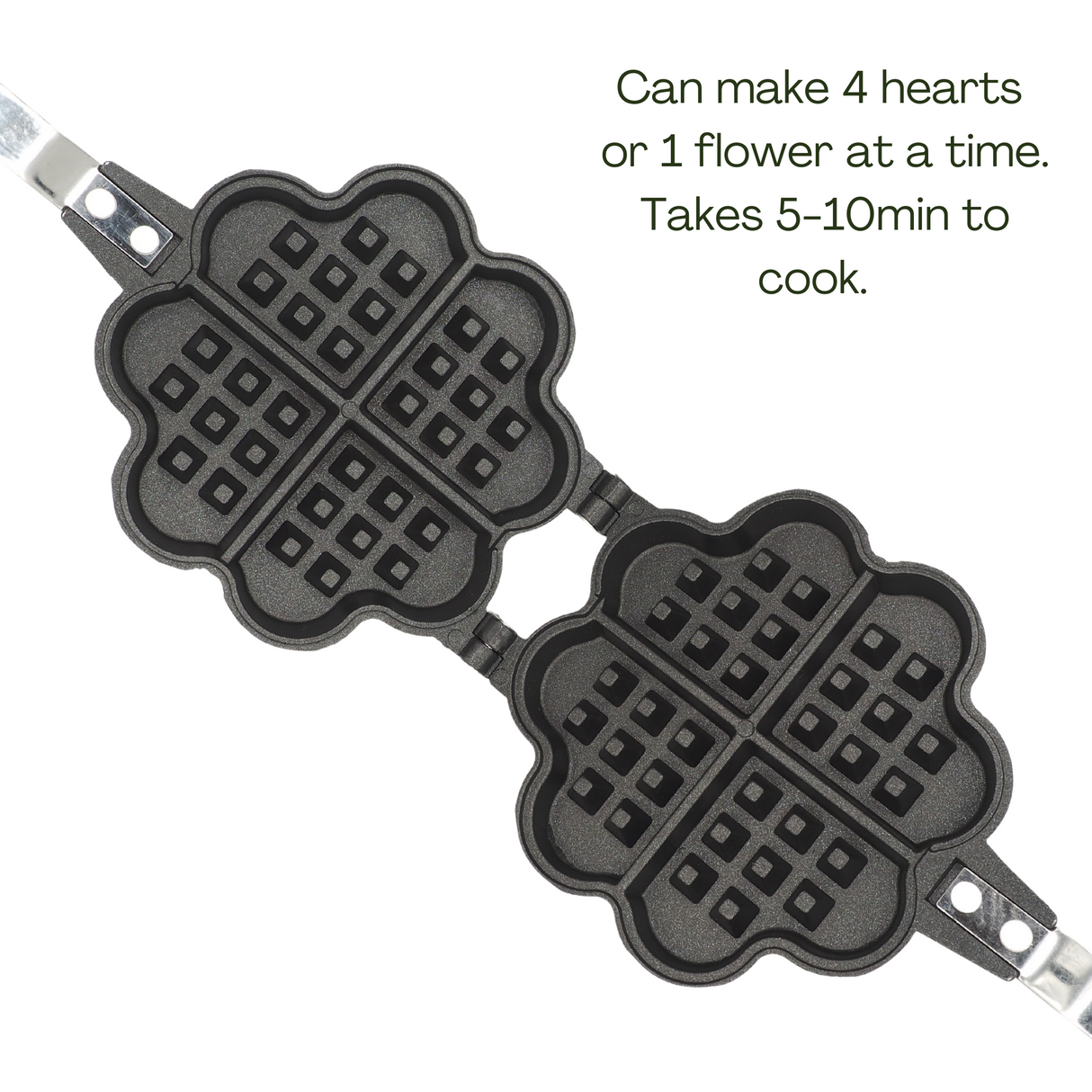 Heart Mold Waffle Pan