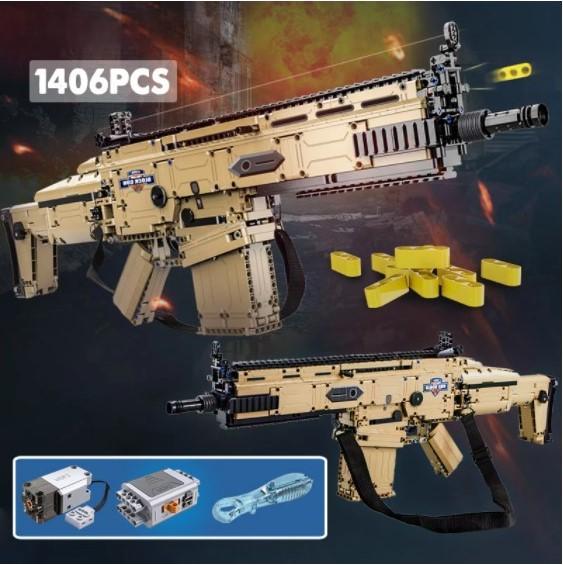 FN SCAR 17S Block Gun Model Kit