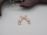 1851 Navy Revolver Lepel/Hat Pin - Gold - Screw Back