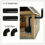 Stovepipe Expansion Sets for Trailblazer Cookstove (2 Elbows 2 Straight Pipe)