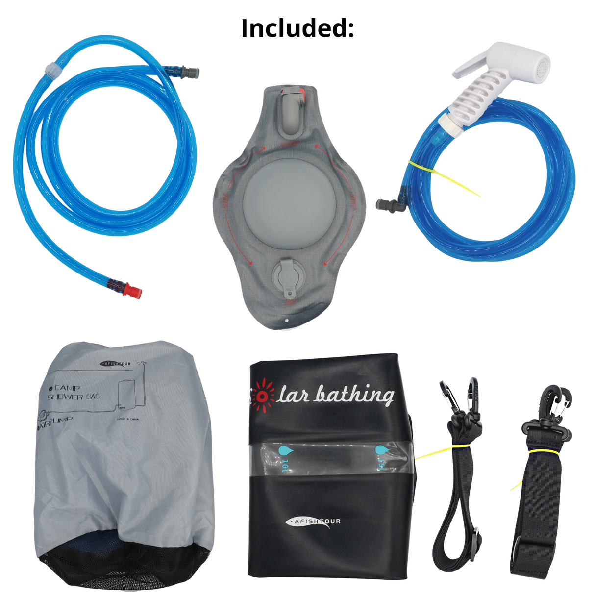 20L Gravity Water Bag - Shower & Storage