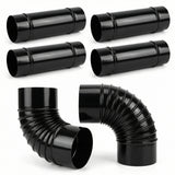 Stovepipe Expansion Sets for Trailblazer Cookstove (2 Elbows 4 Straight Pipe)
