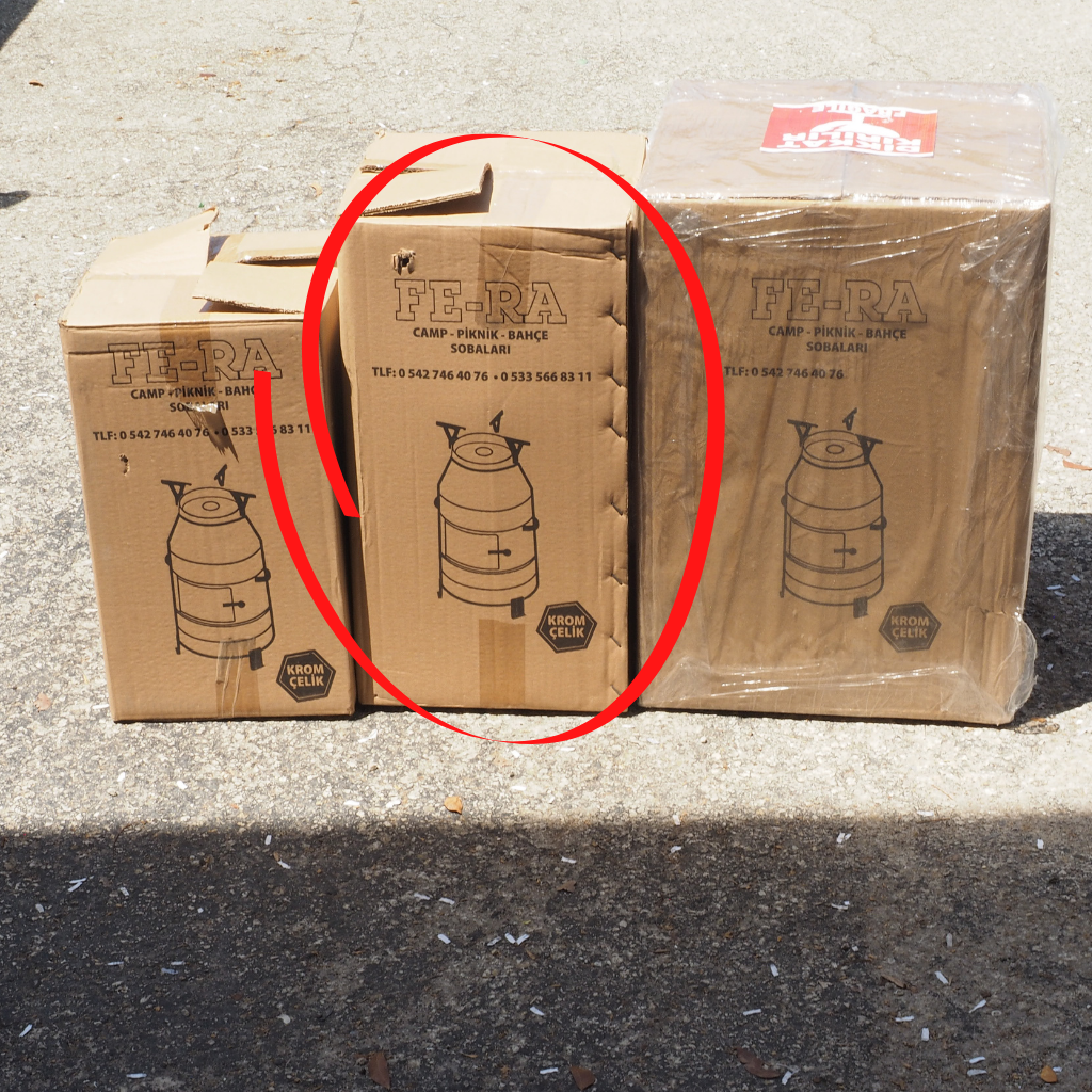 Rocket Stove From Turkey - Meduim