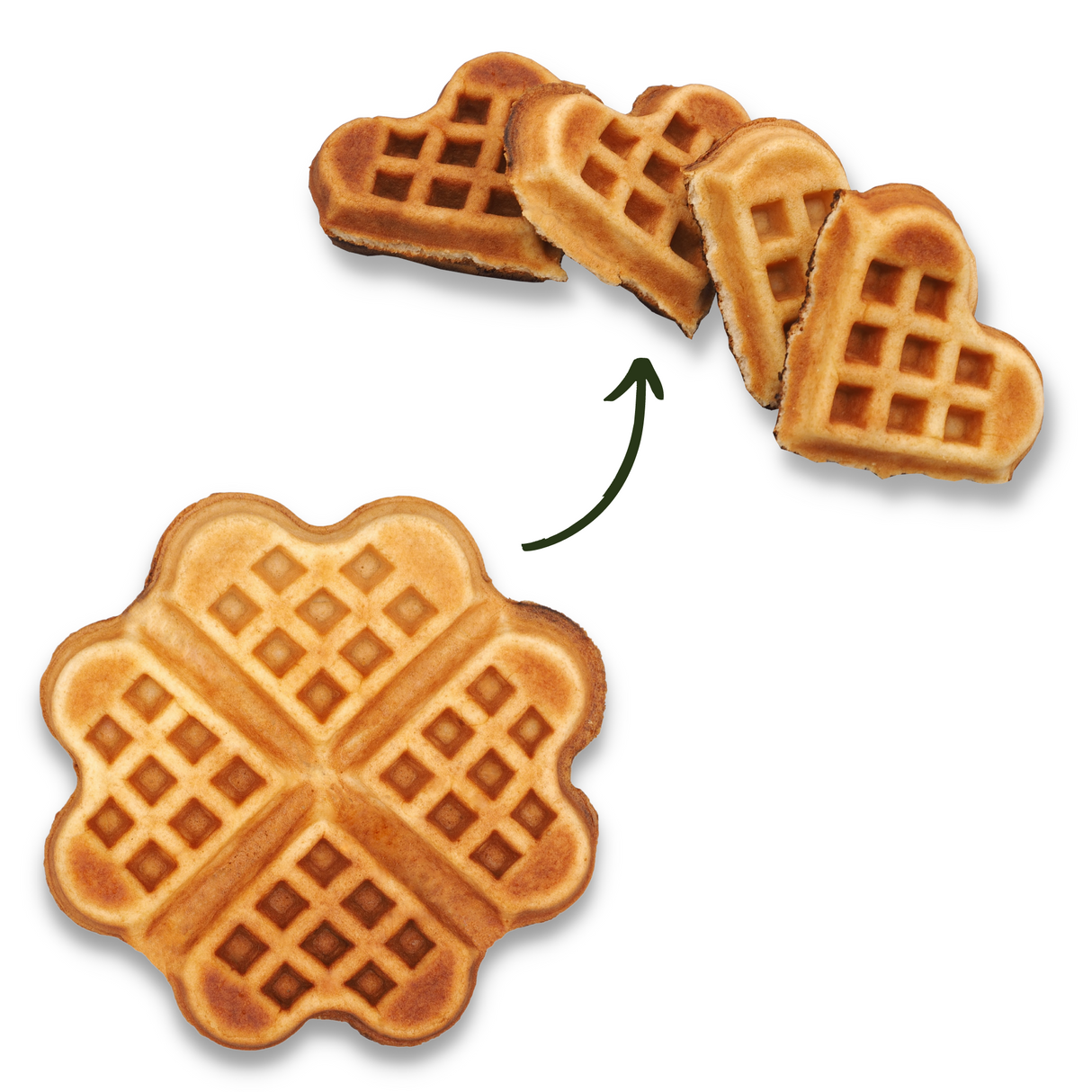 Heart Mold Waffle Pan