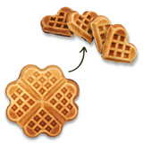 Heart Mold Waffle Pan