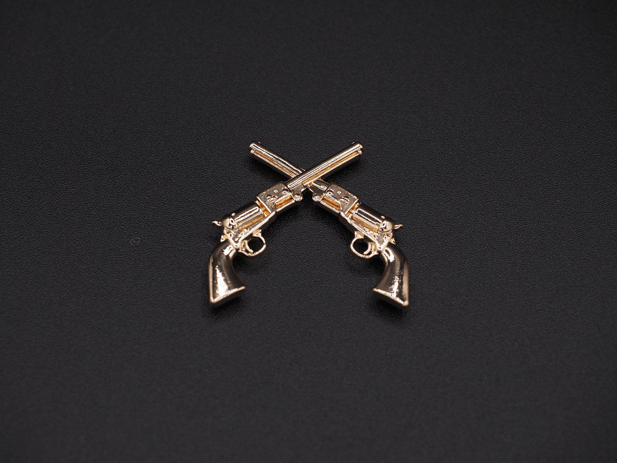 1851 Navy Revolver Lepel/Hat Pin - Gold - Screw Back