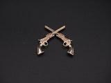 1851 Navy Revolver Lepel/Hat Pin - Gold - Screw Back