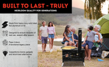 Trailblazer Wood Cookstove  from Stonehouse Forge - Outdoor Cooking, Tent Stove, Small Homes, Wall Tents
