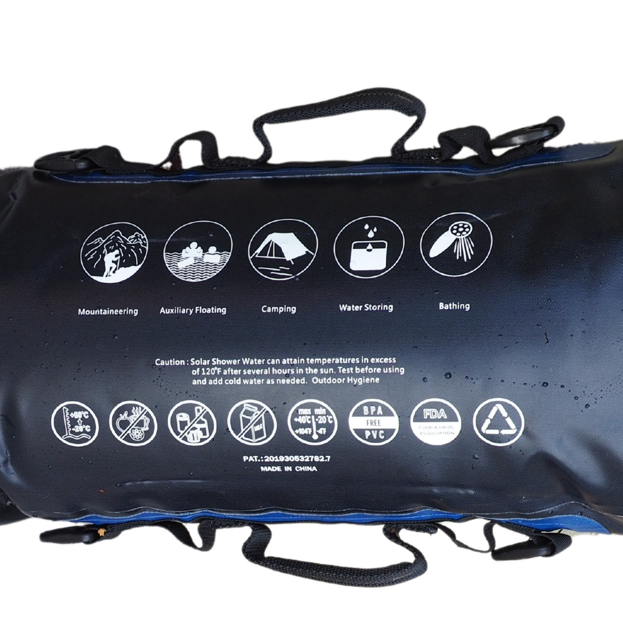 20L Gravity Water Bag - Shower & Storage