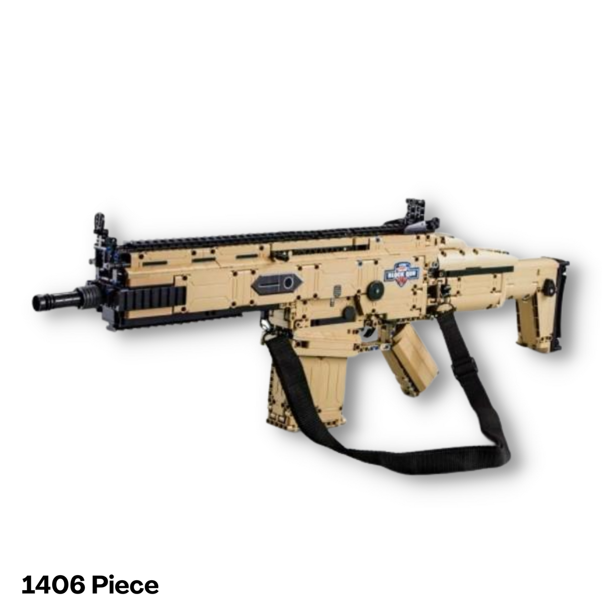 FN SCAR 17S Block Gun Model Kit