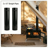 Stovepipe Expansion Sets for Trailblazer Cookstove (2 Straight Pipe)