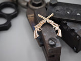1851 Navy Revolver Lepel/Hat Pin - Gold - Screw Back