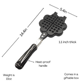 Heart Mold Waffle Pan