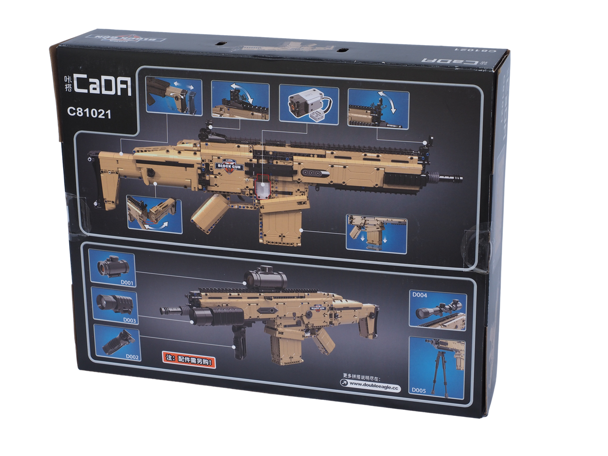 FN SCAR 17S Block Gun Model Kit