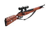 WWII K98 Mauser Sniper Rifle Block Gun Kit - 2 Day Shipping
