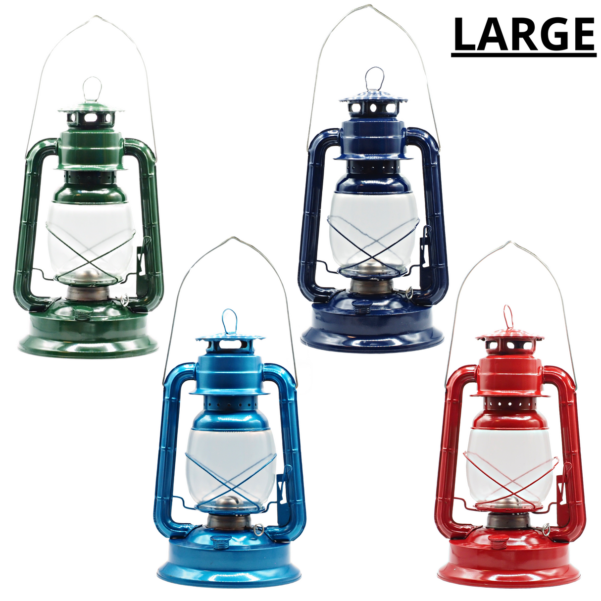 13in Kerosene / Diesel Hurricane Lantern