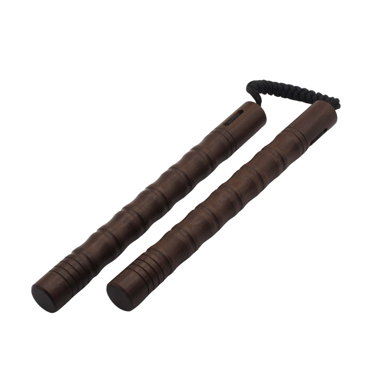 Wood Nunchaku with Paracord Chain - Riveted