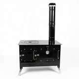 Trailblazer Wood Cookstove  from Stonehouse Forge - Outdoor Cooking, Tent Stove, Small Homes, Wall Tents